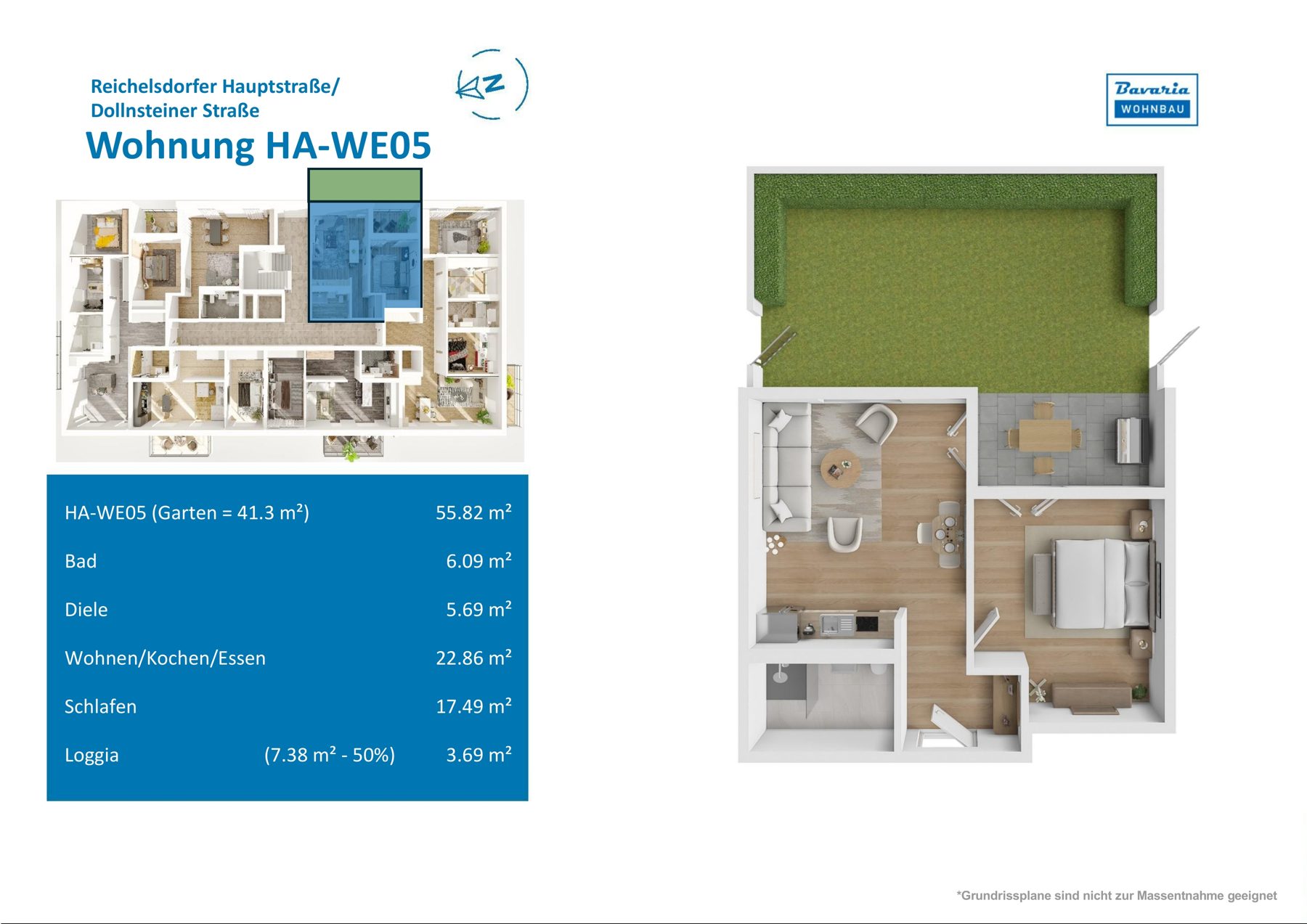 Grundriss Haus A · WE 05, Erdgeschoss